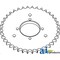 A & I Products Sprocket, Mega Pickup; Slip Clutch, 33 Tooth 7" x7" x0.5" A-FH304862 - alternate 2